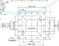 HKD型、HKC型库底， 底侧卸料器